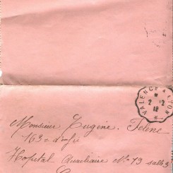 485 - Lettre de Hortense Faurite adressée à Eugène Felenc datée du 2 décembre 1918-Page 1.jpg