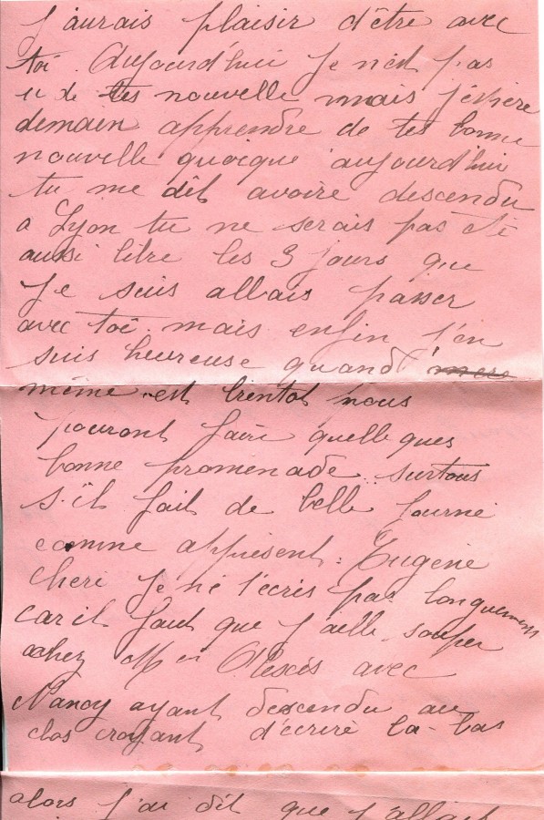 488 - Lettre de Hortense Faurite adressée à Eugène Felenc datée du 2 décembre 1918-Page 4.jpg