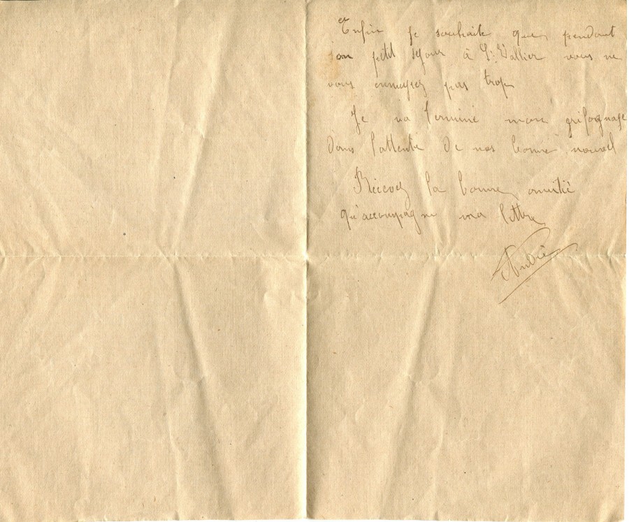 493 - 14 Décembre 1917  - Lettre d'André, un ami adressée à Hortense Faurite - Page 2.jpg