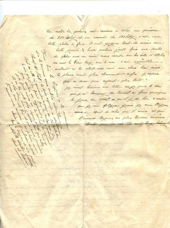 501 - 25 Décembre 1917 - Lettre de Eugène Felenc adressée à sa fiancée Hortense Faurite - Page 2.jpg